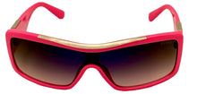 Load image into Gallery viewer, Guess Mens Pink Shield Sunglasses, Smoke Gradient Lens. GO00035. 72B
