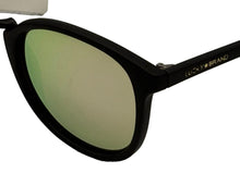 Load image into Gallery viewer, Lucky Brand Mens Matte Black Plastic Square Sunglass, Flash Lens Indio
