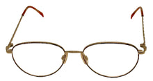 Load image into Gallery viewer, Bob Mackie Mens Demi Blush Round Metal Eyewear Frame Frame. BM744. 64 mm.
