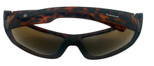Load image into Gallery viewer, Timberland Sunglass Mens Dark Havana Plastic Wrap, Polarized Lens TU00011. 56H
