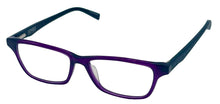 Load image into Gallery viewer, Share Jones New York Mens Petite Plastic Rectangle Eyewear Frame, Purple J230 . 48mm Jones New York
