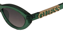 Load image into Gallery viewer, Guess Womens Green Cat Eye Plastic Sunglass, Smoke Lens GO00070. 93B
