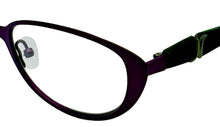 Load image into Gallery viewer, Jones New York Eggplant Mens Metal Oval Eyewear Frame, J475. 53mm Jones New York
