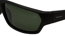Load image into Gallery viewer, Timberland Sunglass Mens Matte Black Plastic Green Polarized Lens TO00010. 2R
