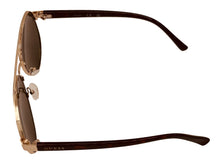 Load image into Gallery viewer, Guess Sunglass Mens Light Gold Metal Aviator, Green Lens Lens GO00011. 32N
