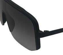 Load image into Gallery viewer, Guess Mens Matte Black Shield Sunglasses, Smoke Gradient Lens. GO00054. 2B
