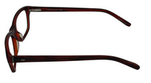 Load image into Gallery viewer, Jones New York Mens Petite Plastic Rectangle Eyewear Frame Burgundy J221 . 48mm
