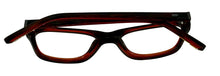 Load image into Gallery viewer, Jones New York Mens Petite Plastic Rectangle Eyewear Frame Burgundy J221 . 48mm
