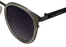 Load image into Gallery viewer, Isaac Mizrahi Womens Square Crystal Gunmetal Plastic Sunglass. IM31266 GU
