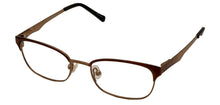 Load image into Gallery viewer, Lucky Brand Big Kids Eyeglass Rectangle Brown Metal D703 46mm
