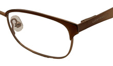 Load image into Gallery viewer, Lucky Brand Big Kids Eyeglass Rectangle Brown Metal D703 49mm

