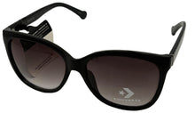 Load image into Gallery viewer, Converse Mens Black Square Plastic Sunglass, Smoke Gradient Lens H081 Converse
