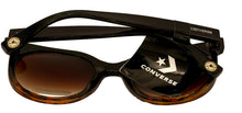 Load image into Gallery viewer, Converse Mens Black Tortoise Plastic Round Sunglass, Gradient Lens H107 Converse
