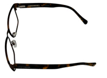 Load image into Gallery viewer, Lucky Brand Men's Eyeglass Brown Rectangle Metal D302. 54mm
