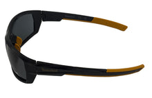 Load image into Gallery viewer, Timberland Mens Rectangle Shiny Black Plastic Sunglass, Smoke Lens TB7221 1A
