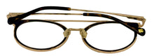 Load image into Gallery viewer, Lucky Brand Mens Ophthalmic Eyeglass Round Tortoise Gold Metal D117. 51mm
