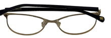 Load image into Gallery viewer, Lucky Mens Ophthalmic Square Navy Gold Stainless Steel Metal Frame D111 53mm
