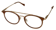 Load image into Gallery viewer, Lucky Brand Mens Ophthalmic Eyeglass Round Tortoise Gold Metal D117. 51mm
