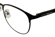 Load image into Gallery viewer, Lucky Mens Soft Square Stainless Steel Metal Frame. D112 Black 51mm
