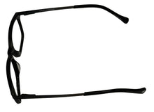 Load image into Gallery viewer, Lucky Mens Ophthalmic Soft Rectangle Plastic Frame. D714 Black 48mm
