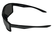 Load image into Gallery viewer, Timberland Mens Rectangle Black Plastic Sunglass, Silver Flash Lens TB7235. 1C

