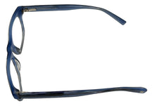 Load image into Gallery viewer, Jones New York Blue Fade Mens Plastic Rectangle Eyewear , J229. 48mm

