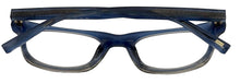 Load image into Gallery viewer, Jones New York Blue Fade Mens Plastic Rectangle Eyewear , J229. 48mm
