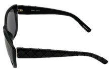 Load image into Gallery viewer, Esprit Womens Black Fashion Plastic Sunglass Cateye, Smoke Lens 19378 538
