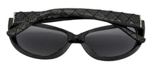 Load image into Gallery viewer, Esprit Womens Black Fashion Plastic Sunglass Cateye, Smoke Lens 19378 538
