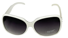 Load image into Gallery viewer, Esprit Sunglass White Square Fashion Plastic, Smoke Gradient Lens 19333 536
