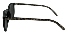 Load image into Gallery viewer, Perry Ellis Mens Sunglass Black Plastic Square, Silver Blue Flash Lens PE57 3
