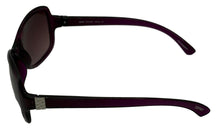 Load image into Gallery viewer, Esprit Womens Sunglass Violet Square Fashion Plastic, Violet Lens 19366 544
