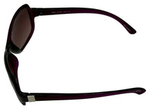 Load image into Gallery viewer, Esprit Womens Sunglass Violet Square Fashion Plastic, Violet Lens 19366 544
