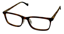 Load image into Gallery viewer, Lucky Mens Soft Rectangle Tortoise Plastic Frame. D410. 54mm

