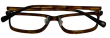 Load image into Gallery viewer, Lucky Mens Soft Rectangle Tortoise Plastic Frame. D410. 54mm
