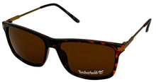 Load image into Gallery viewer, Timberland Sunglass Mens Tortoise Rectangle Plastic, Brown Lens TB7177 52E
