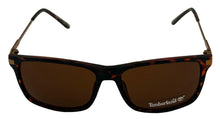 Load image into Gallery viewer, Timberland Sunglass Mens Tortoise Rectangle Plastic, Brown Lens TB7177 52E
