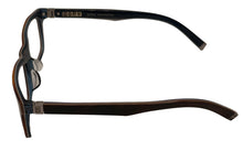 Load image into Gallery viewer, John Varvatos Rectangle Mens Brown Horn Eyewear Plastic Frame V330 AF. 54mm
