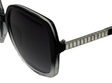 Load image into Gallery viewer, Guess Sunglass Womens Black Fade Oversized Square Plastic, GF0406. 5B
