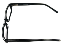 Load image into Gallery viewer, Converse Big Kids Black Ophthalmic Soft Rectangle Plastic Frame Bold 46mm
