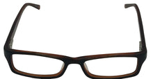 Load image into Gallery viewer, Converse Big Kids Brown Ophthalmic Soft Rectangle Plastic Frame Bold 46mm
