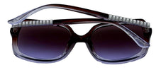 Load image into Gallery viewer, Guess Sunglass Womens Violet Fade Oversized Square Plastic, GF0406. 83Z
