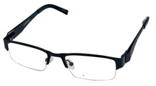 Load image into Gallery viewer, Converse Mens Ophthalmic Bottom Rimless Navy Metal Frame Stencil Kit 49mm
