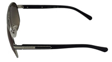 Load image into Gallery viewer, Guess Sunglass Mens Shiny Dark Nickeltin Metal Aviator Gradient Lens, GF0247. 6W

