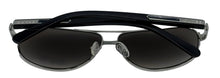 Load image into Gallery viewer, Guess Sunglass Mens Shiny Dark Nickeltin Metal Aviator Gradient Lens, GF0247. 6W
