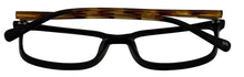 Load image into Gallery viewer, Lucky Brand Mens Black Soft Rectangle Plastic Frame D406. 55mm
