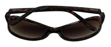Load image into Gallery viewer, kenneth Cole Reaction Womens Cat Eye Tortoise Plastic Sunglass KC1234 53F
