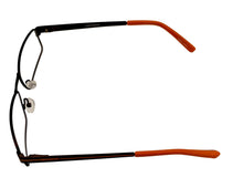 Load image into Gallery viewer, Converse Ophthalmic Rectangle Metal Frame Brown / Orange Q006 55mm
