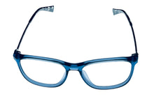 Load image into Gallery viewer, John Varvatos Square Mens Blue Smoke Eyewear Plastic Frame V419 54mm
