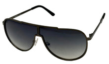 Load image into Gallery viewer, Guess Sunglass Mens Gunmetal / Metal Aviator Shield , Gradient Lens GF0199. 9B
